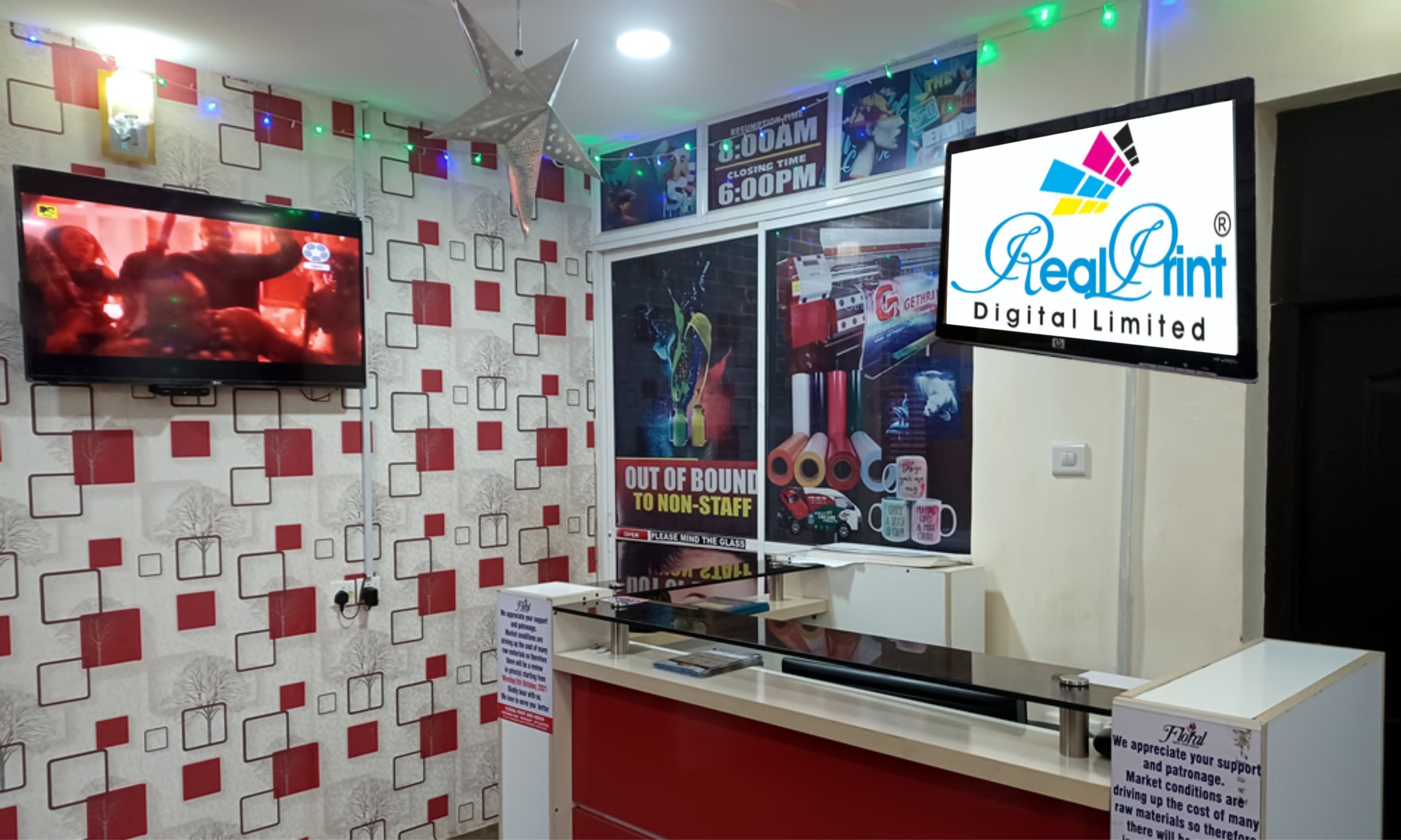 Real Print Digital Limited Banner